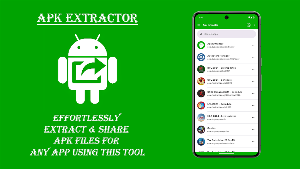 Apk Extractor screenshot 1