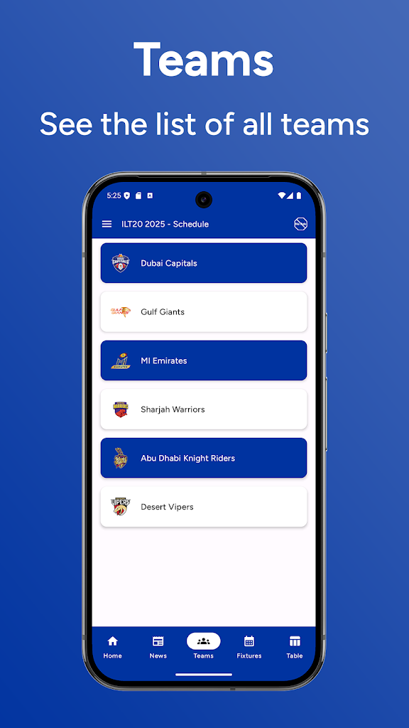 ILT20 2025/26 - Live Updates screenshot 2