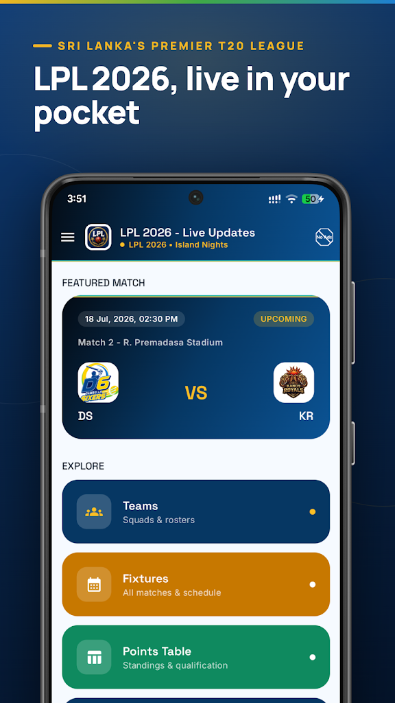 LPL 2026: Live Cricket Score screenshot 1