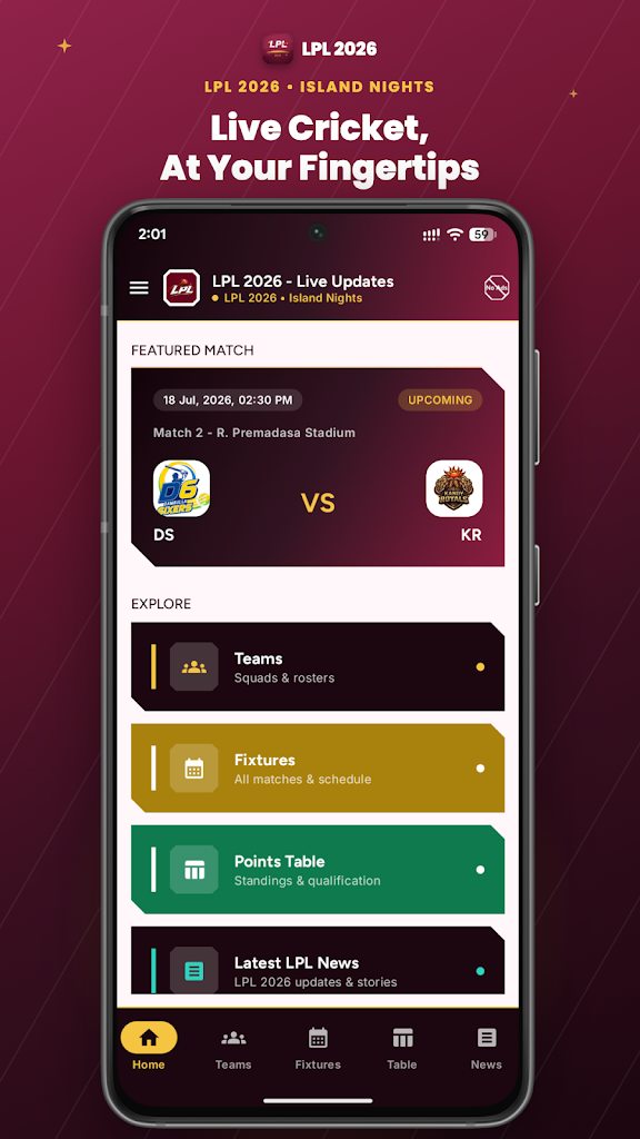 LPL Live 2026: Cricket Score screenshot 1